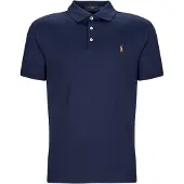 Ralph Lauren T-Shirt bleu foncé / caramel / rouge