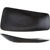 COSY&TRENDY Blackstone - Assiettes plates - 29x15.5cm - Porcelaine - (Lot de 6)