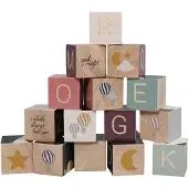 Filibabba Blocs Empilables - Bois - - UneTaille - Blocs Empilables