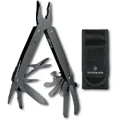 Victorinox Outil multifonctions SwissTool MXBS One-Hand, noir