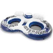 Intex River Run 2 Double Wheel With Cooler Blanc,Bleu,Noir 243 x 157 cm