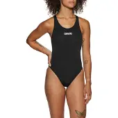 Arena Team Tech Solid Swimsuit Noir FR 34 Femme