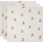 Jollein Chiffon Hydrophile Jollein Small Teddy Bear (3-Pack)
