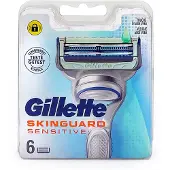 Gillette Lames De Rasoir Skinguard X6