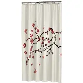 Sealskin Rideau de Douche Sealskin Blossom Rouge