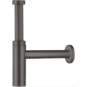 Hansgrohe Siphon de lavabo Flowstar S, finition noir brossé