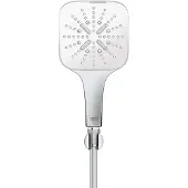 GROHE Set de douche RainShower SmartActive 130 Cube EcoJoy (3 Types de jets, 9.50 l/min)