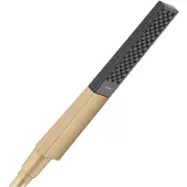 Hansgrohe Douche de tête encastrée Rainfinity, modèle 100, 1 jet, finition bronze brossé