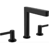 Hansgrohe HG Mélangeur lavabo 3 trous FINORIS 160 avec vidage PO 1 1/4 pouce noir mat