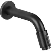 Differnz Differnez Muur Faucet - kaltes Wasser - Waschbecken TAP - 11 cm - Matt Black (30,416.02)