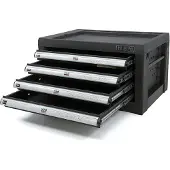 HBM Armoire à outils à 4 tiroirs - NOIR