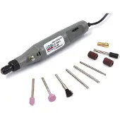 HBM Graveur/outil multiple variable comprenant dix accessoires