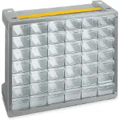 Terry Store-Age Poker Boîte pour petites pièces Gris, Transparent