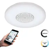 Eglo Plafonnier Zigbee Capasso-Z blanc - Ø 34cm