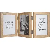 Henzo Cadre photo PIANO 3x 13x18 chêne naturel -