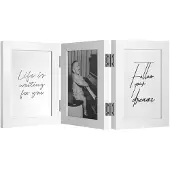 Henzo Cadre photo PIANO 3x 13x18 blanc -