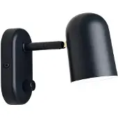Northern Applique Murale , Buddy wall, dimmable, Noir, Salon / séjour, Métal, Scandinave
