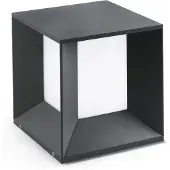 Faro Lampe de socle à LED MILA 18W 4000K 500lm IP65 gris foncé
