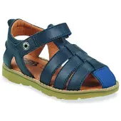 GBB Sandales plates FERNATO garcons - Bleu - 30