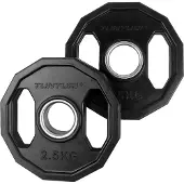 Tunturi Disque Olympique Rubber 2.5kg 2 Unités