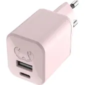 Fresh 'n rebel MINI CHARGER USB-C + A 30W SMOKEY PINK
