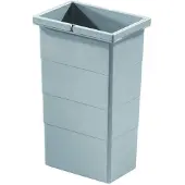 Hailo bac intérieur 10 L gris clair 156 x 226 x 350 mm