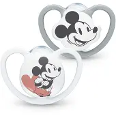 Nuk Lot 2 Sucettes Space 6-18m Mickey -