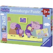 Ravensburger La maison Peppa Pig 2x12 puzzle