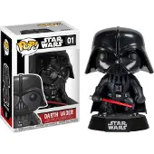 Funko POP! Tête à bascule en vinyle POP! Star Wars Darth Vader 9 cm