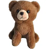 Wild republic - Peluche - Pocketkins - Ours brun
