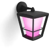 Philips Hue Econic Applique Murale White and Color Noir Suspendu