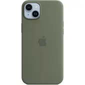 Apple Coque en silicone MagSafe iPhone 14 Plus - Olive