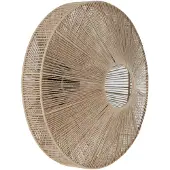 Light & Living Applique murale en rotin Lyra Ø 43cm