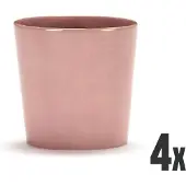 Serax Feast Tasse à Café - Lot de 4 Delicious Pink
