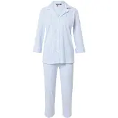 Ralph Lauren Pyjama bleu clair / blanc