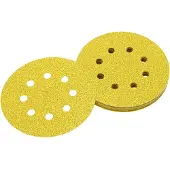 DeWalt Eponge de polissage - bonnette de polissage - DT3112-QZ - Disques abrasifs 125mm grain 60 25 pieces