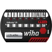 Wiha 42136 Jeu d'embouts BitBuddy embout TY de 29 mm - TORX - 8 pcs - 1/4"