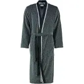 Cawö Peignoir Cawö 2843 Kimono Men Bleu-48