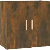 vidaXL Armoire murale chêne fumé 60x30x60 cm Bois composite