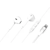 BigBen Interactive Force Play - Écouteurs avec micro - intra-auriculaire - filaire - Lightning - blanc