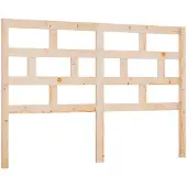 vidaXL Tête de lit 141x4x100 cm pin massif