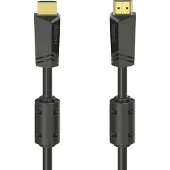 Hama Câble HDMI - - 15,0m - Haute Vitesse 4K - Or - Retour audio ARC