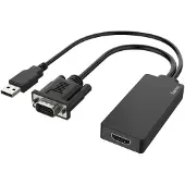 Hama Adaptateur Vga - Usb Hdmi Full Hd Noir (200342)