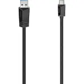 Hama Câble USB-C, mâle USB-C - mâle USB-A, USB 3.2 Gen1, 5 Gbit/s, 0,25 m
