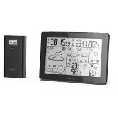 Hama Meteotime Thermometer And Hygrometer Noir