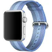 Apple Bracelet Nylon tissé Watch 42mm / 44mm / 45mm / 49mm - Tahoe Blue - MPW52ZM/A