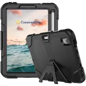 Casecentive Ultimate Hardcase iPad Mini 6 zwart (8720153794527) (Apple iPad mini 2021), Étui pour tablette, Noir
