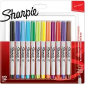 Sharpie Uf Permanent Markers 12 Units Multicolore