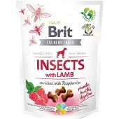 Brit Care Crunchy Cracker, insectes, agneau et framboise - 3 x 200 g