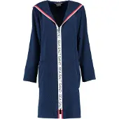 Cawö Peignoir Cawö 3101 Uni Rits Women Marine-M